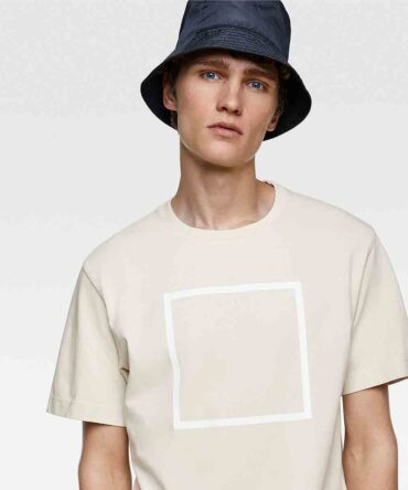Cream Square Shirt